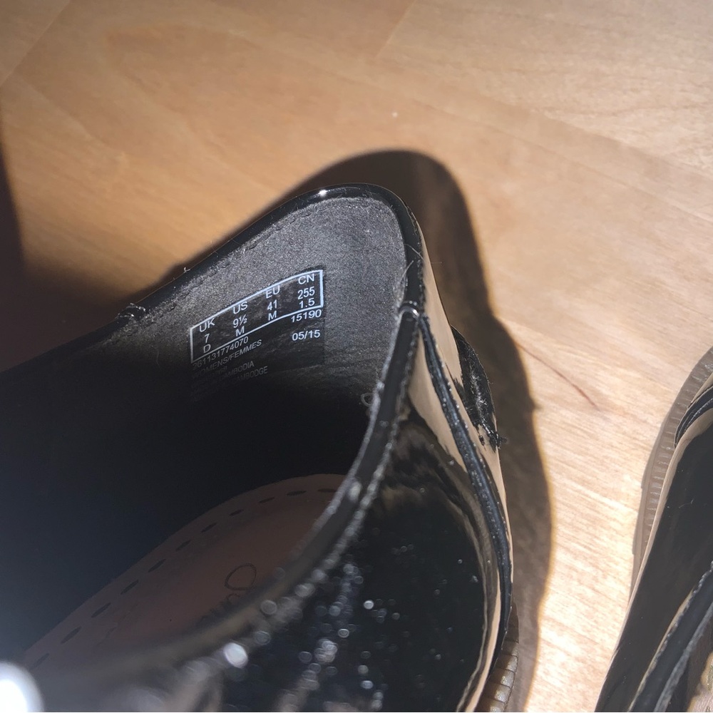 mary jane clark’s womens 9.5 eu 41 black like‎ new - Picture 8 of 11